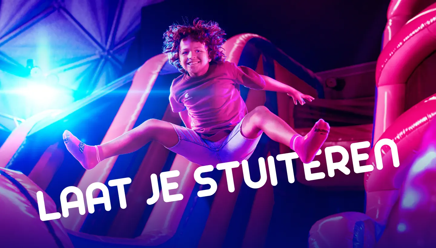 Laat je stuiteren bij Bounce Valley